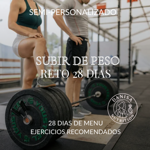 Reto nutricional - Subir de peso