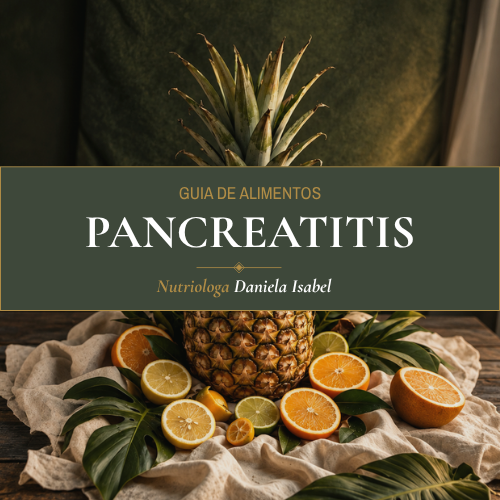 Guia nutricional para pancreatitis