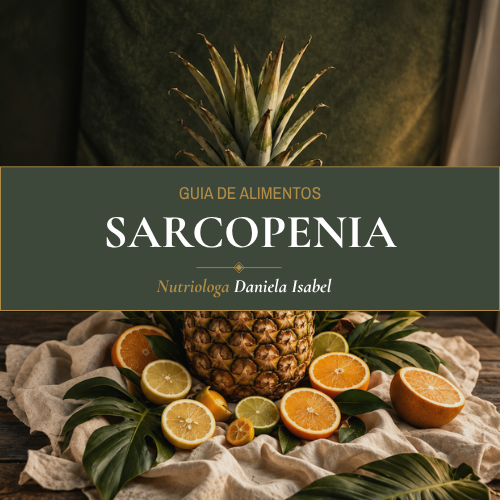 Guia nutricional para sarcopenia