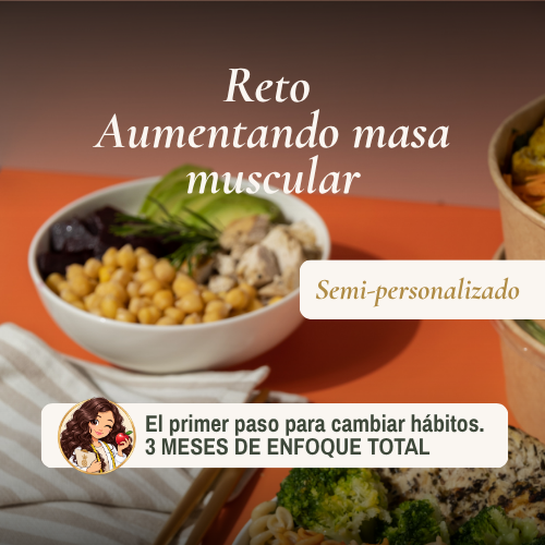 Reto nutricional para aumentar musculo